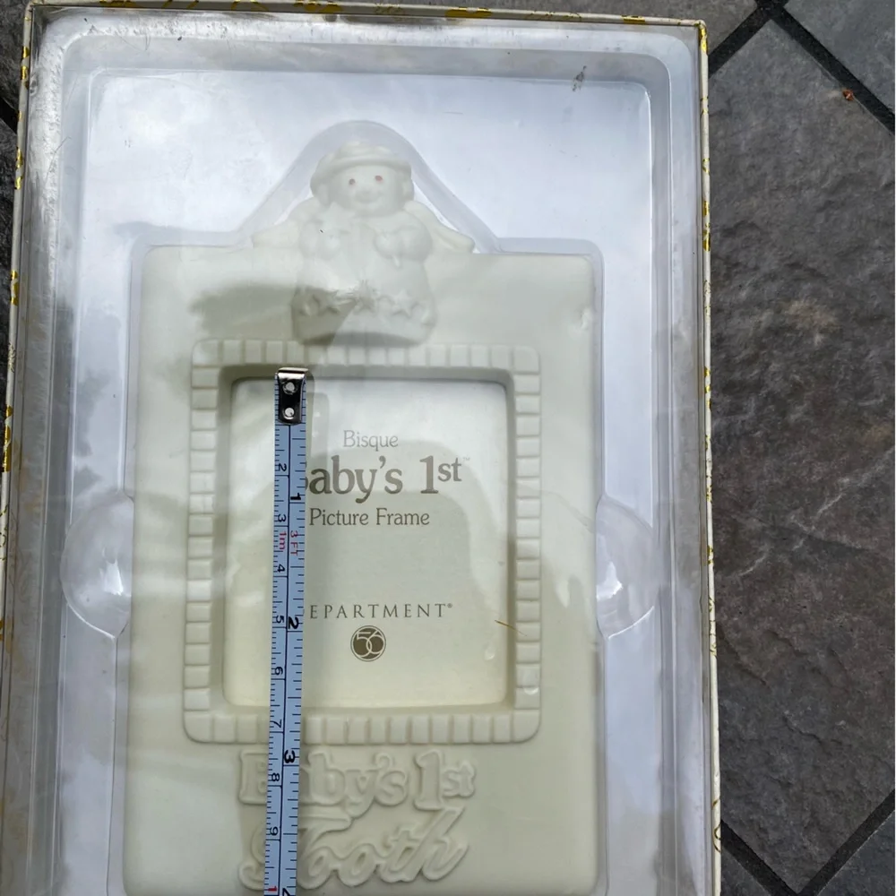 Baby’s First Tooth Picture Frame Department 56